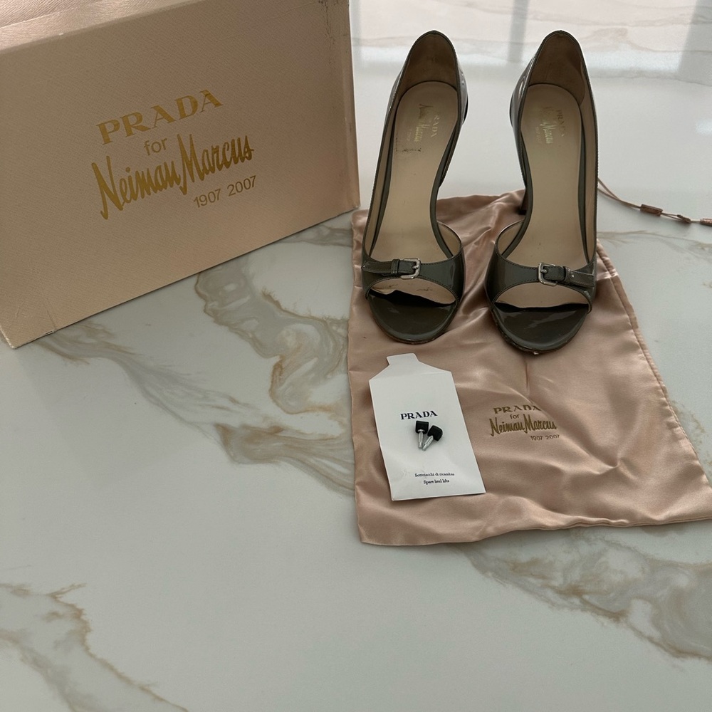 Prada - Neiman Marcus 1907-2007 edition - patent grey
